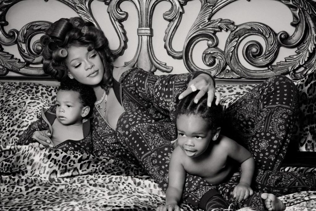 Family Look: Rihanna Delights with Cozy Photos Featuring Her Sons