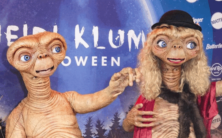 Alien Heidi Klum and Elsa Hosk in a «Revenge Dress»: Top Celebrity Halloween Looks