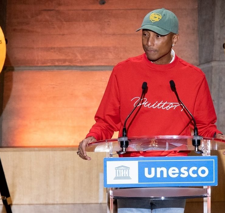 Pharrell Williams becomes a UNESCO goodwill ambassador