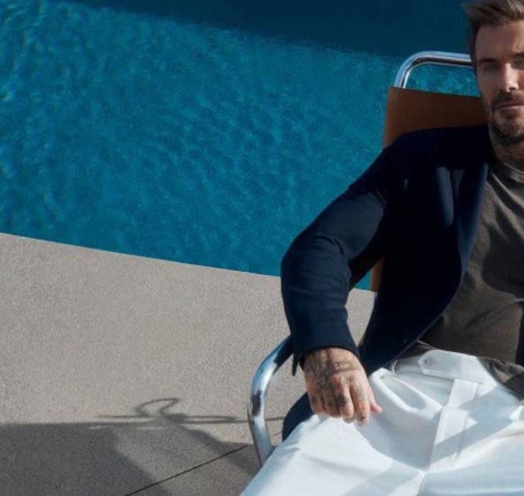 David Beckham and Boss unveil debut joint collection