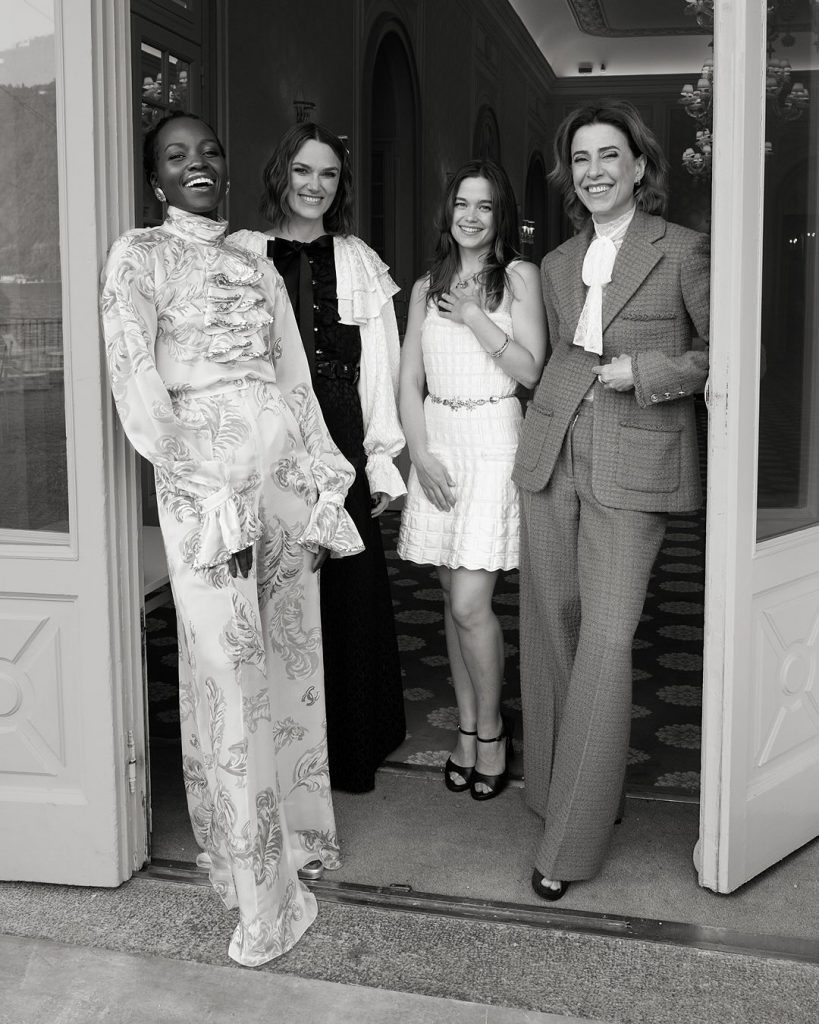 Keira Knightley, Margaret Qualley and other stars at the Chanel show in Italy