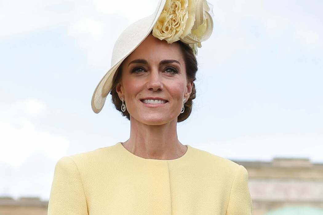 Kate Middleton «führte» ein Kleid in einer Trendfarbe aus