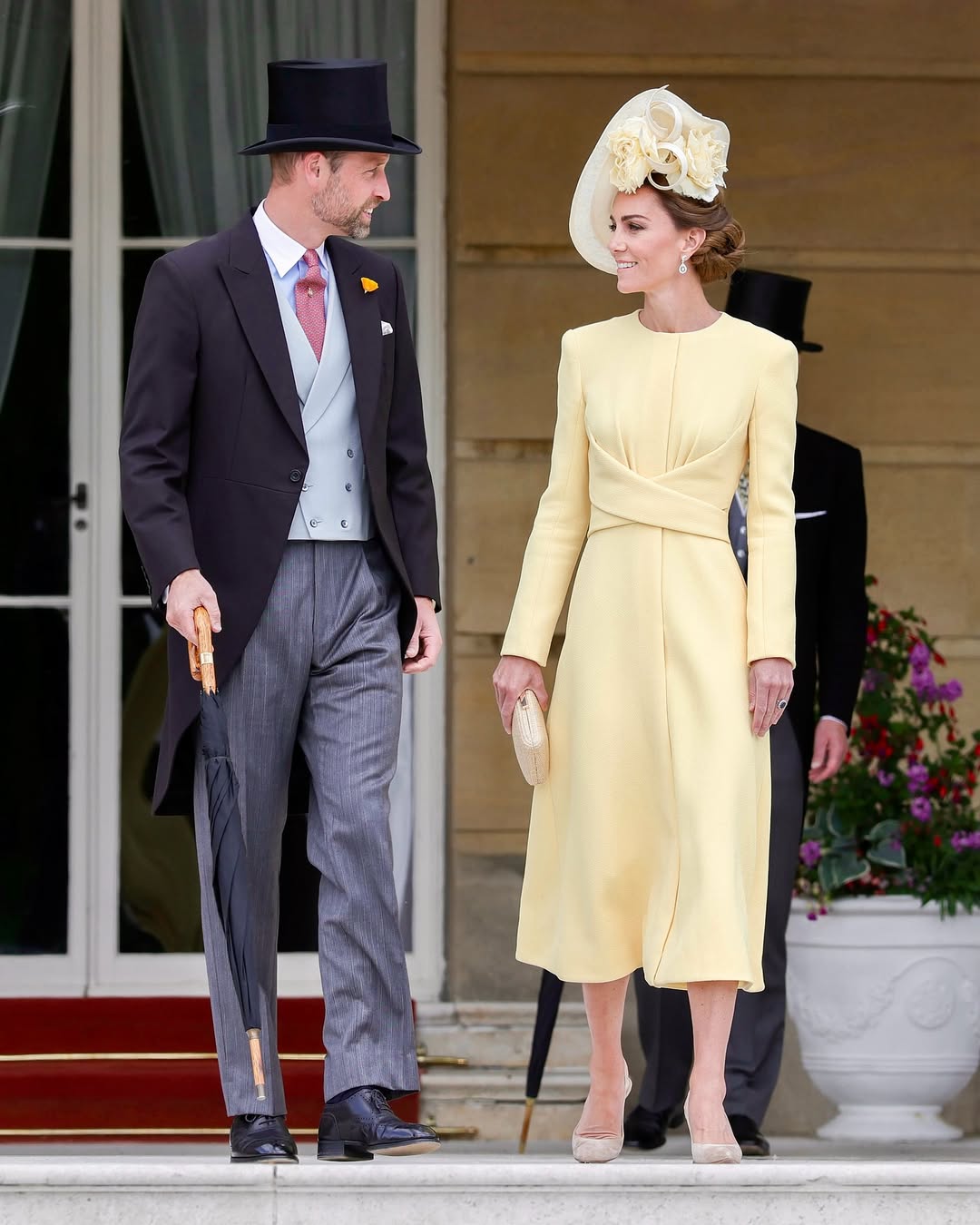 Kate Middleton «führte» ein Kleid in einer Trendfarbe aus