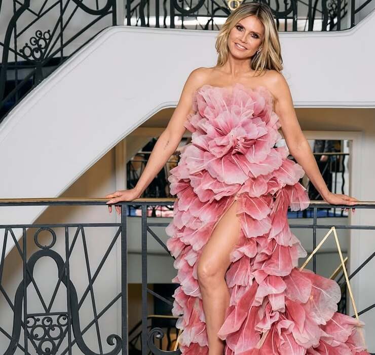 Heidi Klum broke the Cannes Film Festival dress code
