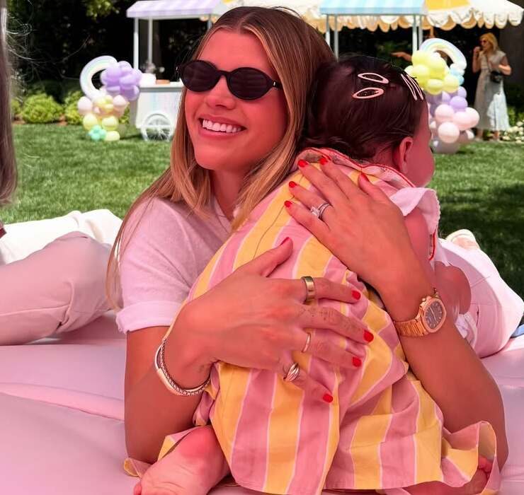 So feierte Sofia Richie den ersten Geburtstag ihrer Tochter