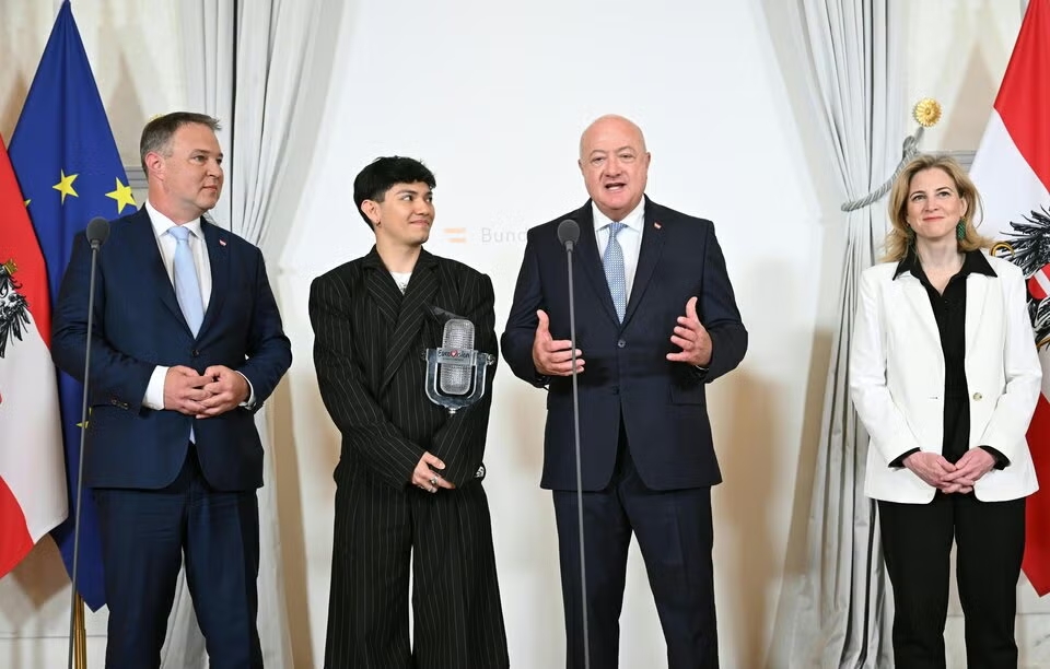 Kanzler dankt ESC-Sieger J.J. für «eine wirklich schöne Nacht»