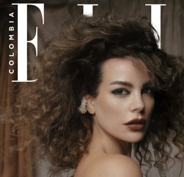 Nadine Mirada ziert das Cover der ELLE Colombia