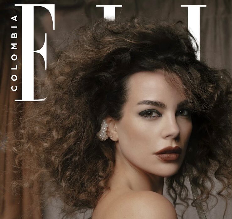 Nadine Mirada graces the cover of ELLE Colombia