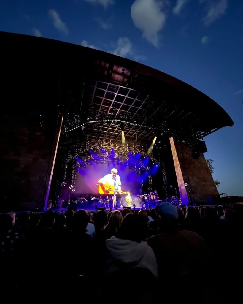 Prince Harry and Meghan Markle attended James Taylor concert