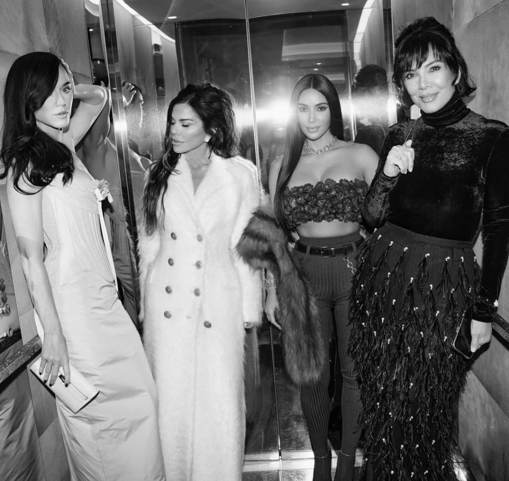 Eva Longoria, Kim Kardashian, and Katy Perry at Lauren Sánchez’s bachelorette party in Paris