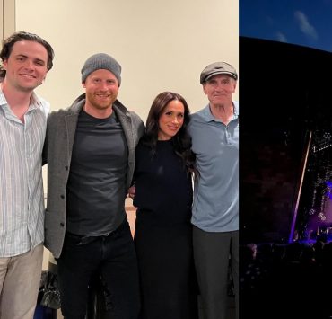 Prince Harry and Meghan Markle attended James Taylor concert