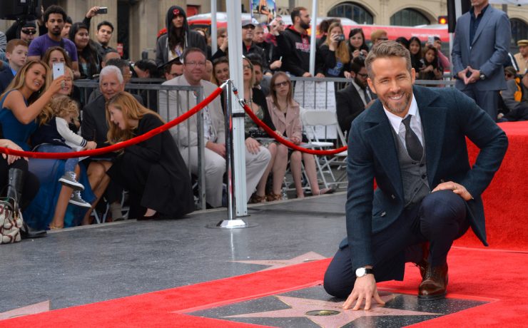 Ryan Reynolds supports Green Day at Hollywood Walk of Fame star ceremony