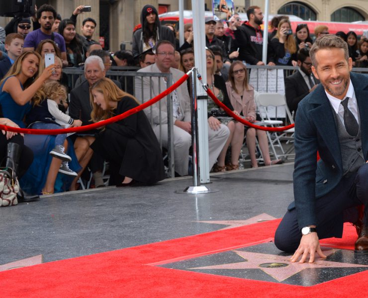 Ryan Reynolds supports Green Day at Hollywood Walk of Fame star ceremony