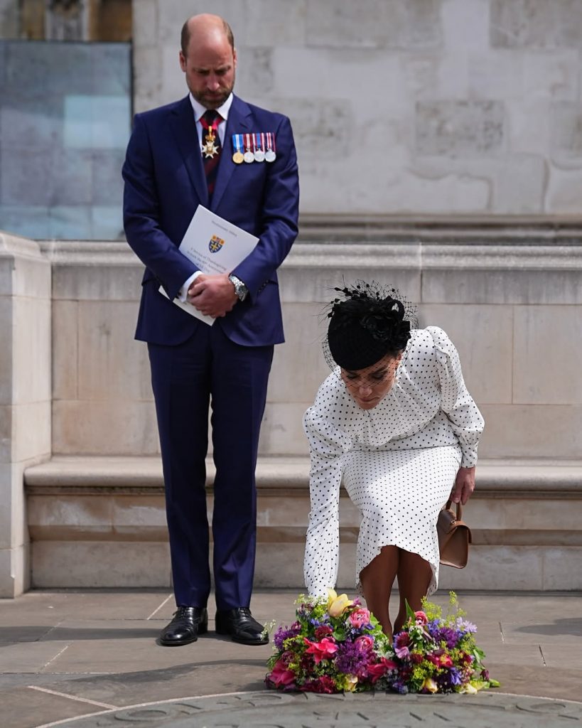 Kate Middleton und Prinz William nehmen an Gedenkgottesdienst zum 80. Jahrestag des Sieges teil