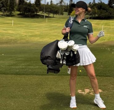 Stephanie Davis kicks off the summer season in Hawaii: sports, golf, and a vibrant photoshoot