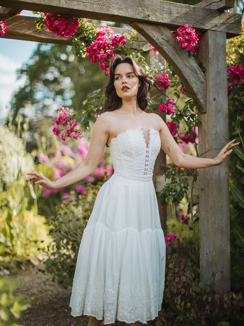 Bright colours and delicate Details in Lena Hoschek’s SS’25 collection