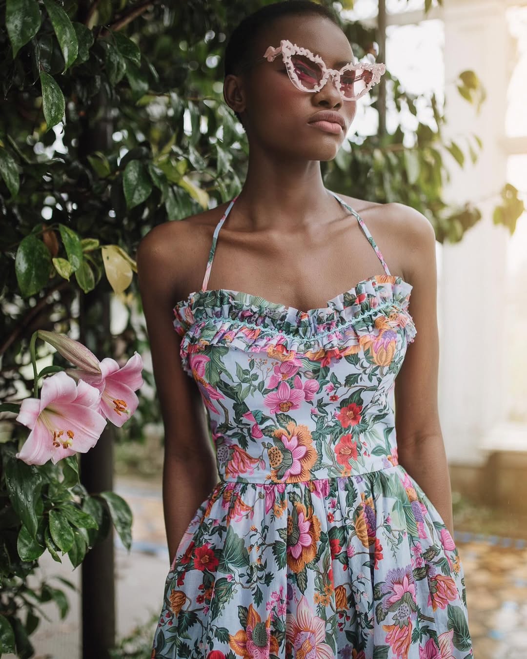 Bright colours and delicate Details in Lena Hoschek’s SS’25 collection