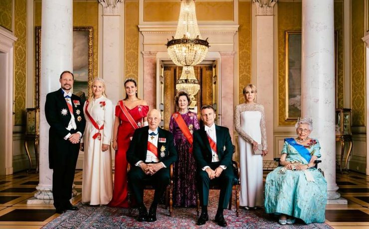 Emmanuel and Brigitte Macron visited Norway