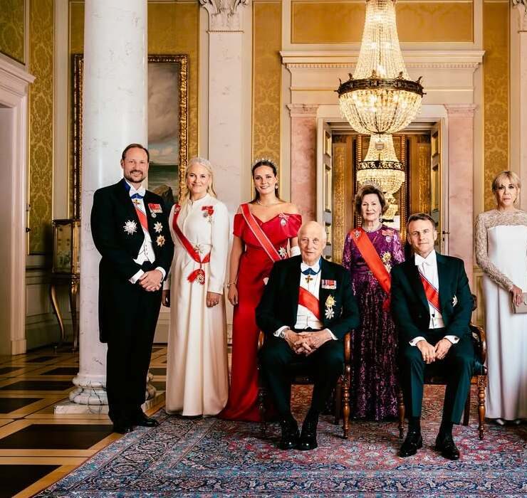 Emmanuel und Brigitte Macron besuchten Norwegen