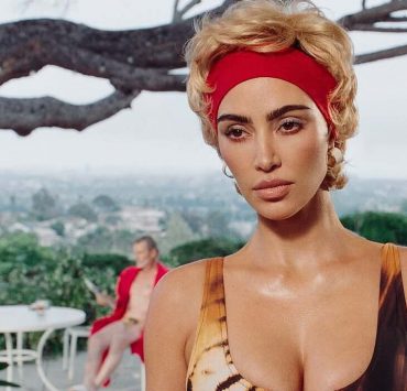 Glamorous divas: Kim Kardashian and her mother star in the Skims x Roberto Cavalli campaign