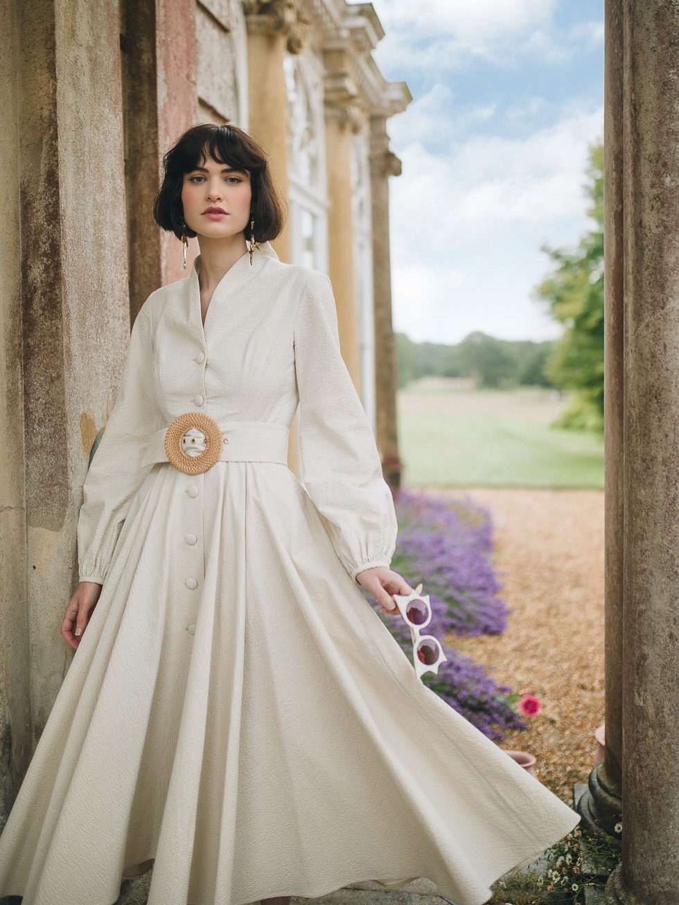 Bright colours and delicate Details in Lena Hoschek’s SS’25 collection