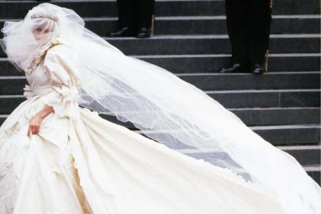 A film about Princess Diana’s wedding dress has been made