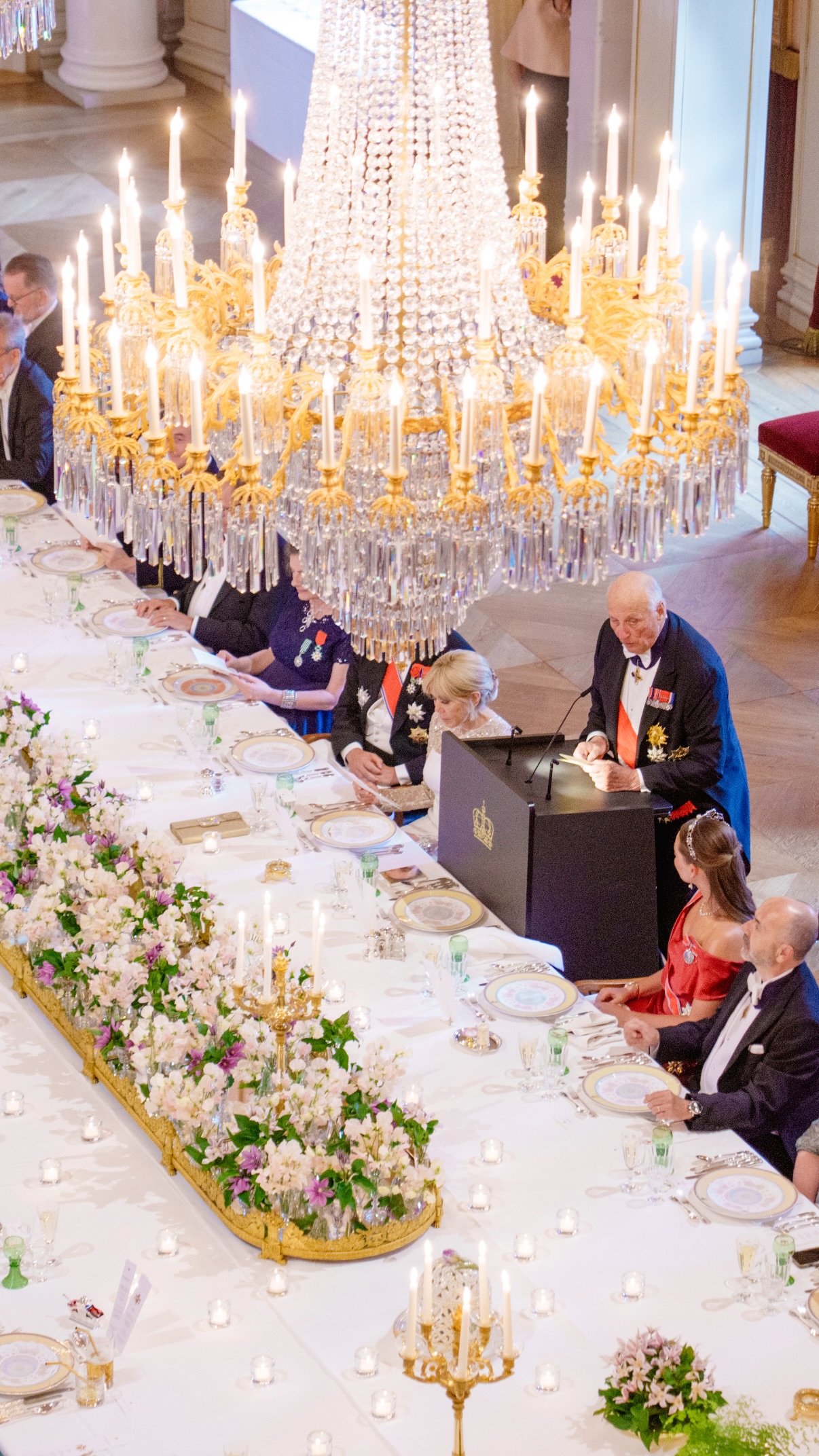 Emmanuel and Brigitte Macron visited Norway