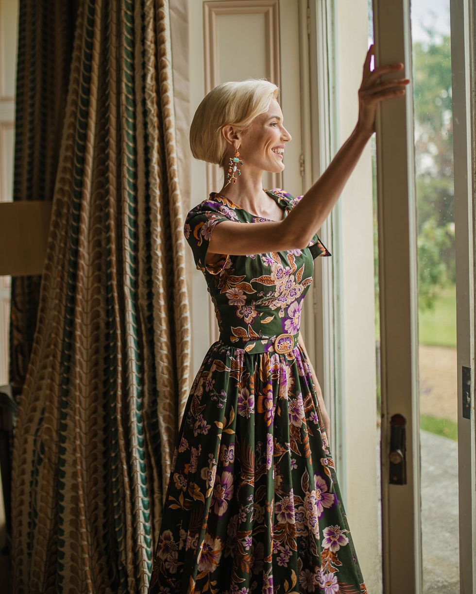 Bright colours and delicate Details in Lena Hoschek’s SS’25 collection