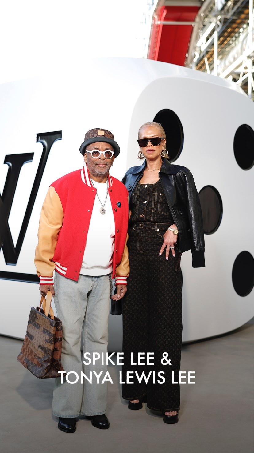 Beyoncé, Jay-Z, and Bradley Cooper at the Louis Vuitton show in Paris