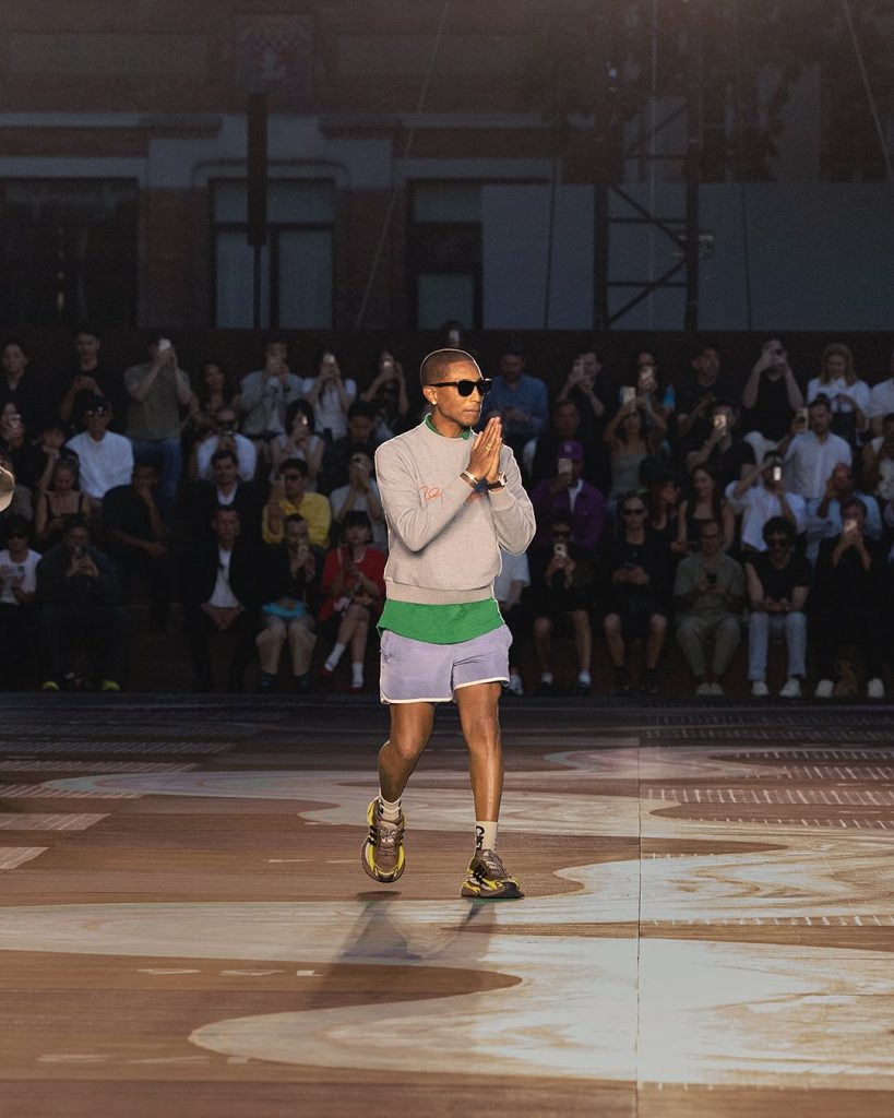 Beyoncé, Jay-Z, and Bradley Cooper at the Louis Vuitton show in Paris