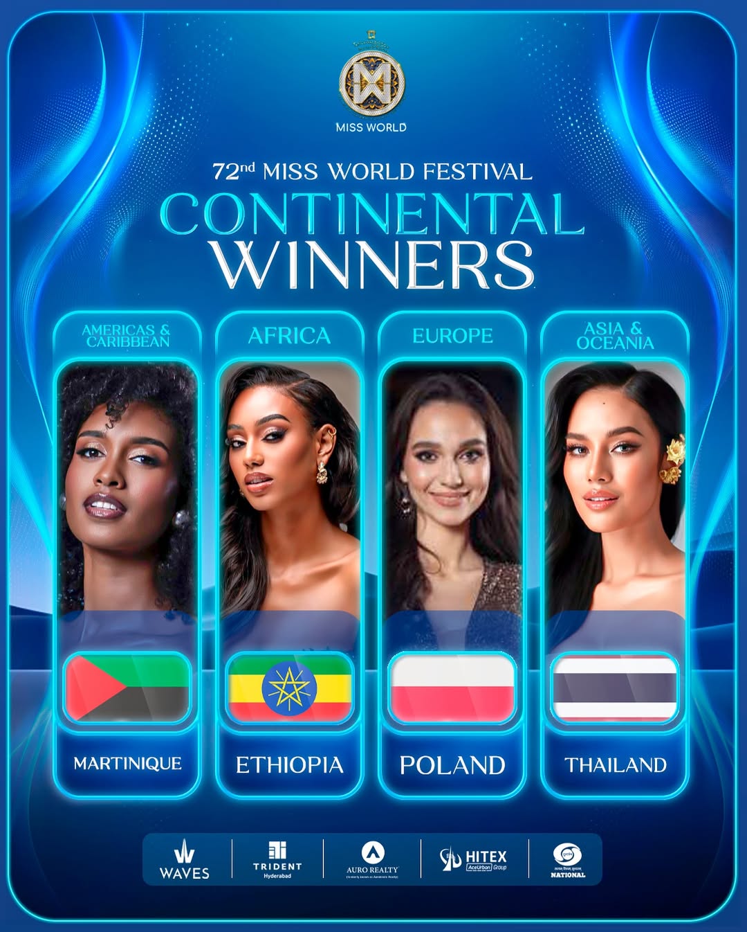 Der Titel «Miss World 2025» wurde vergeben