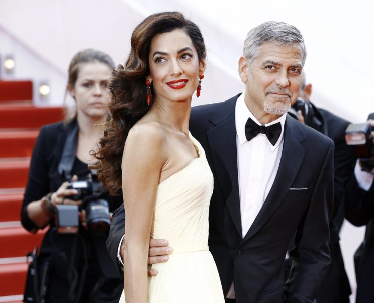 Amal und George Clooney