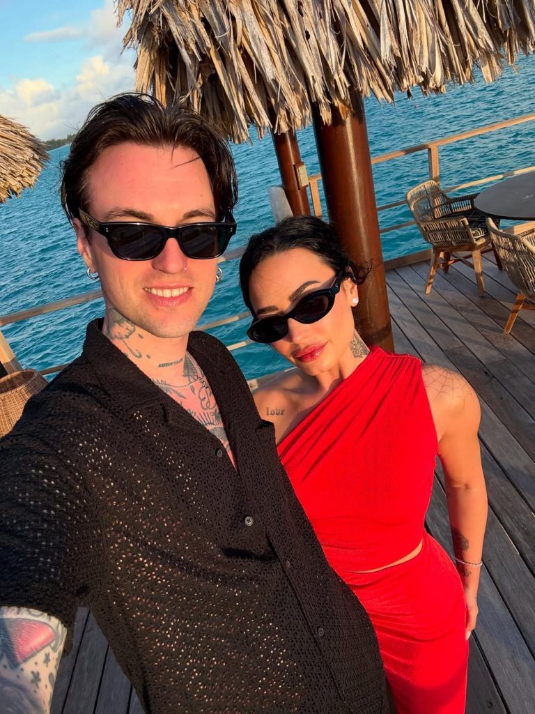 Demi Lovato shares romantic honeymoon photos