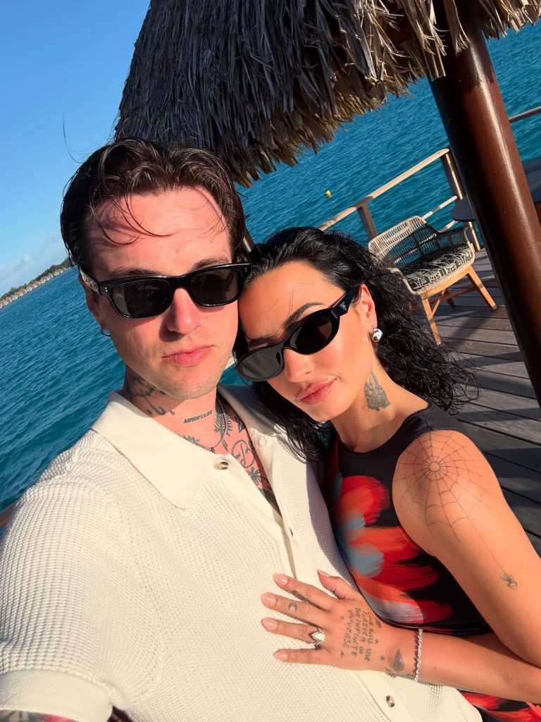 Demi Lovato shares romantic honeymoon photos