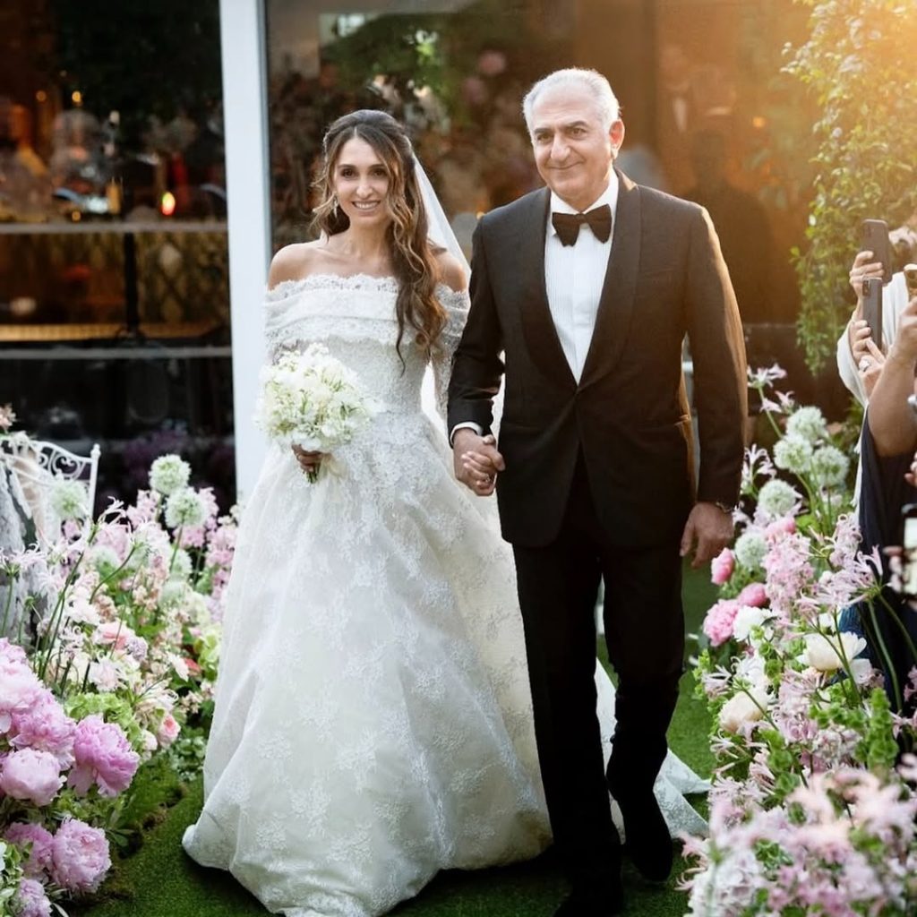 Granddaughter of Iran’s last monarch marries a Jew