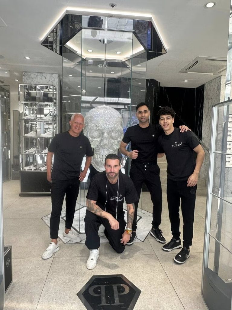 Star designer Philipp Plein unexpectedly visited Vienna
