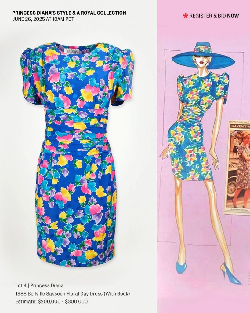 Princess Diana’s dress sold at auction for $520,000
