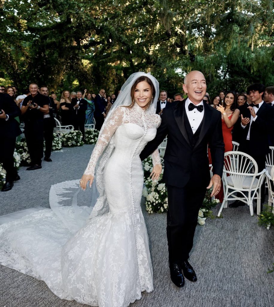Hochzeit des Jahres: Jeff Bezos und Lauren Sanchez zeigen erste Bilder der Zeremonie