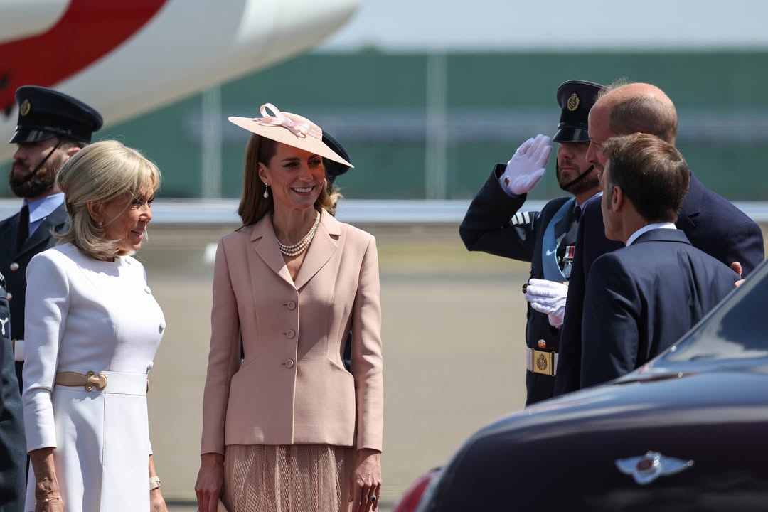 Das Ehepaar Macron in London: Feierliche Begegnung mit der königlichen Familie und ein prunkvolles Bankett