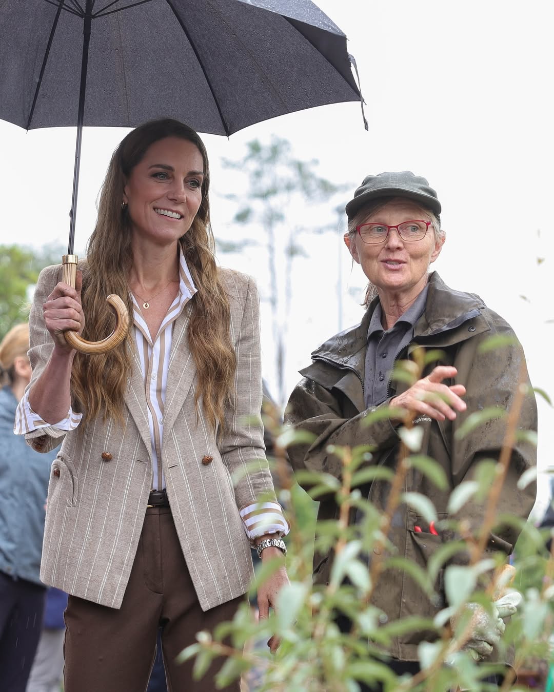 Kate Middleton zeigt, wie und womit man Streifenmuster trägt