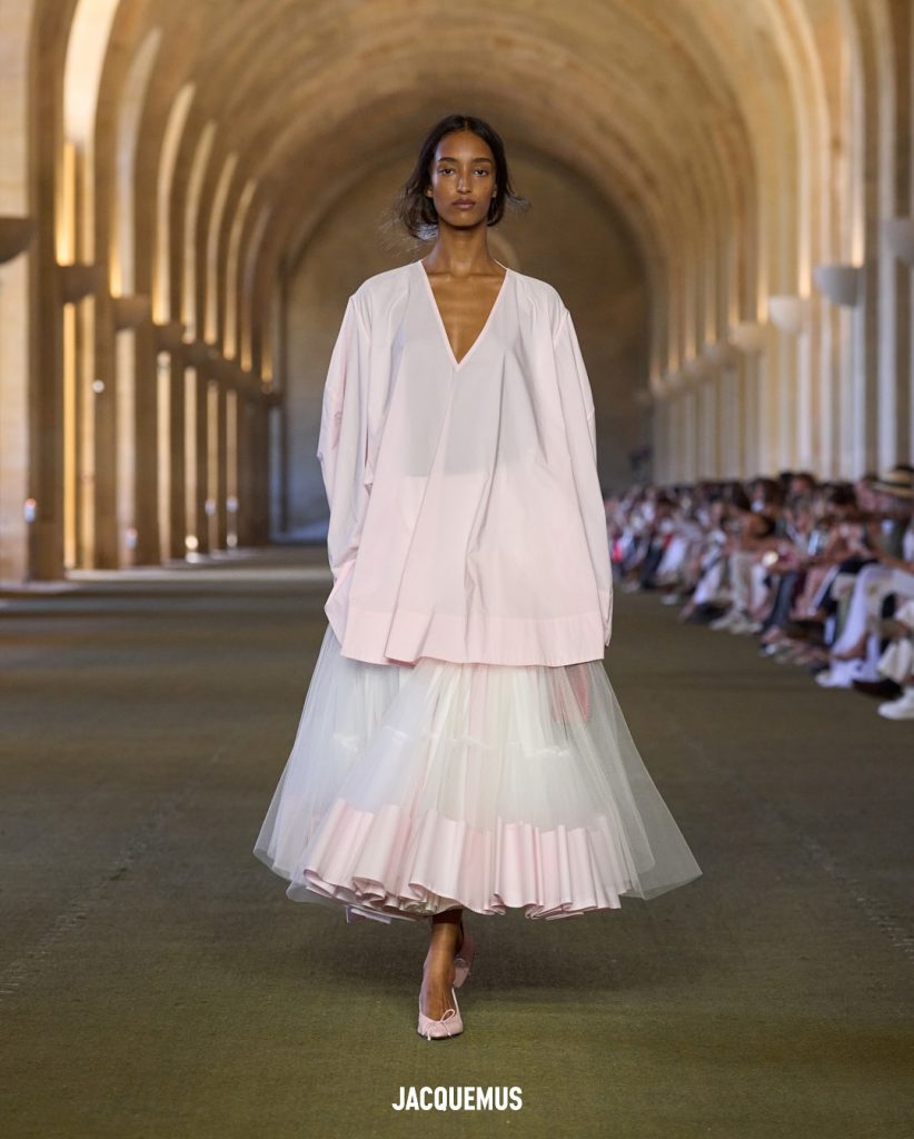 Laetitia Casta, Tina Kunakey, and other celebrities at the Jacquemus SS’26 show
