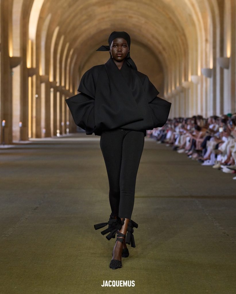 Laetitia Casta, Tina Kunakey, and other celebrities at the Jacquemus SS’26 show