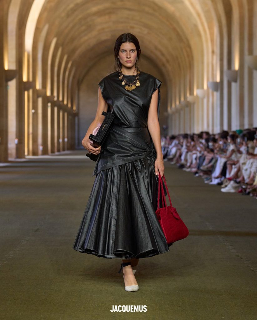 Laetitia Casta, Tina Kunakey, and other celebrities at the Jacquemus SS’26 show