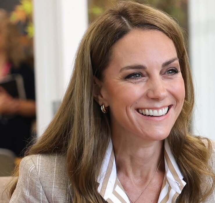 Kate Middleton zeigt, wie und womit man Streifenmuster trägt