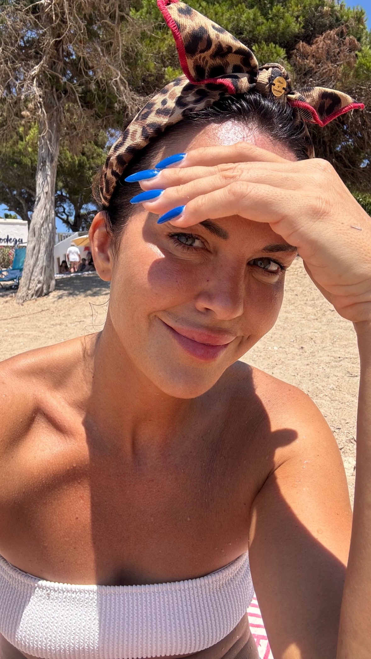 TV host Martina Reuter enjoys summer in Ibiza