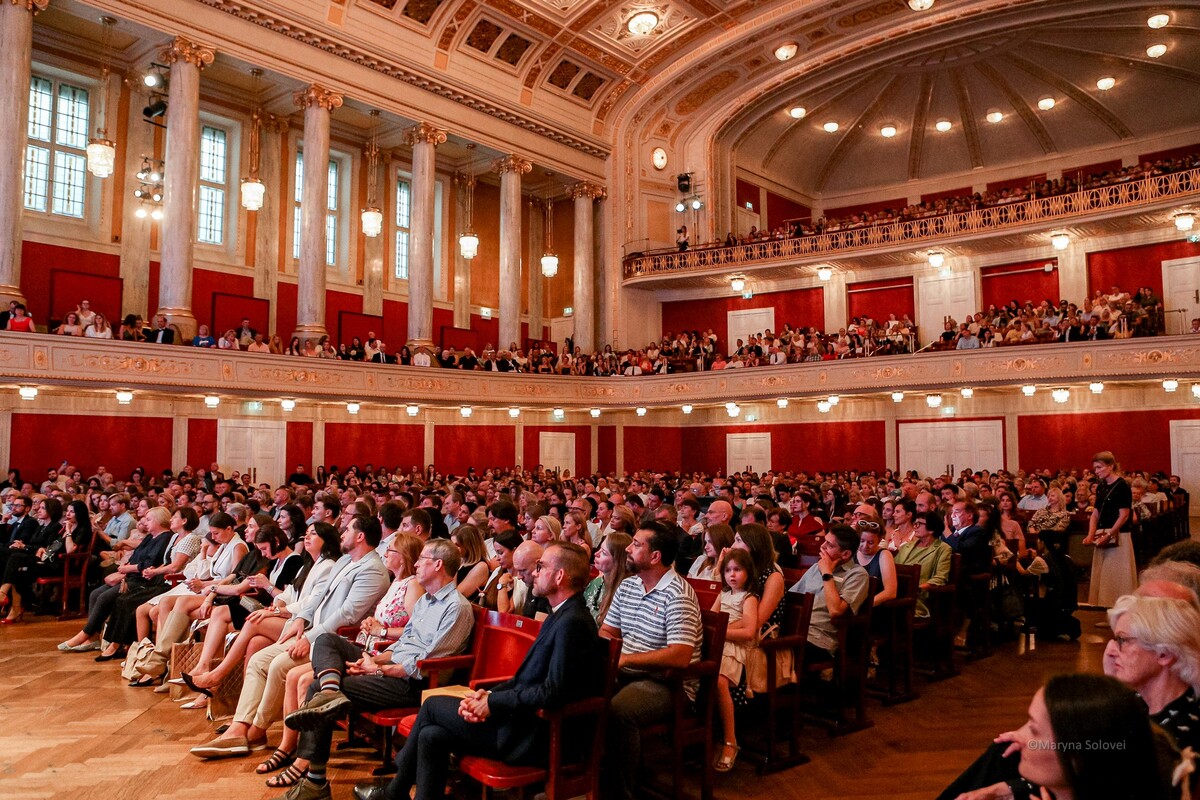 A concert featuring Ukrainian artists took place in Vienna