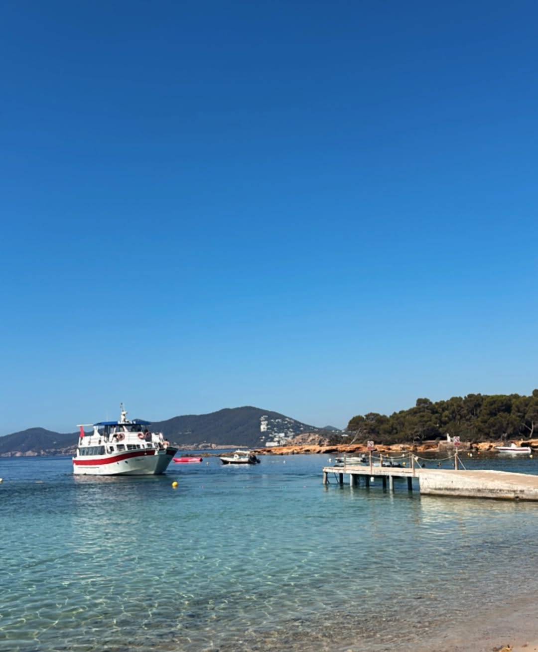 TV host Martina Reuter enjoys summer in Ibiza