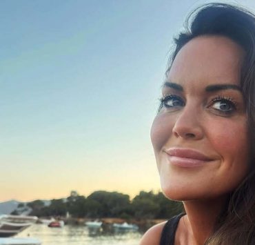 TV host Martina Reuter enjoys summer in Ibiza