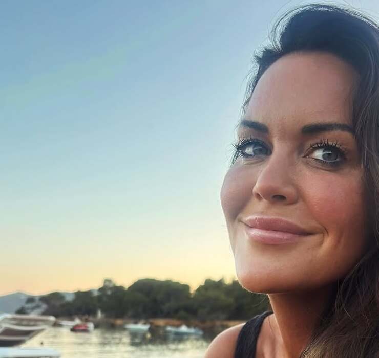 TV host Martina Reuter enjoys summer in Ibiza
