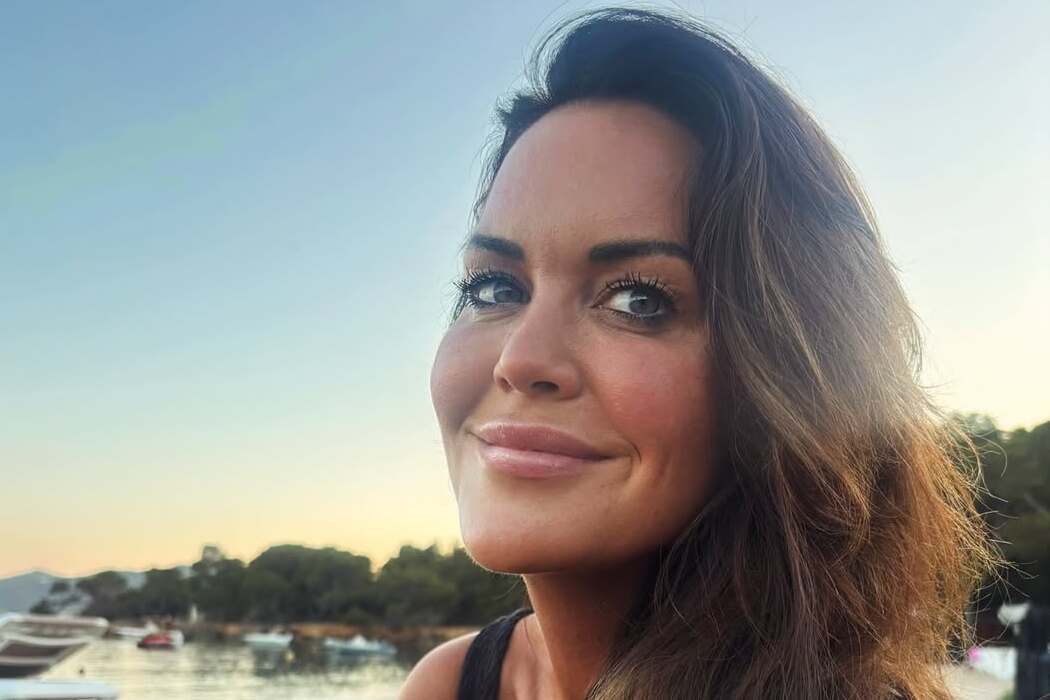 TV host Martina Reuter enjoys summer in Ibiza